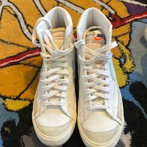 Nike blazers baby blue size 9.5 worn twice